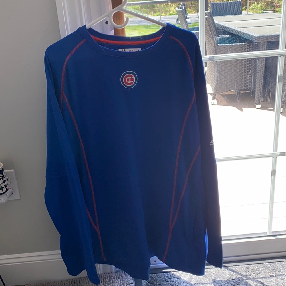 Chicago Cubs authentic thermal pullover jacket